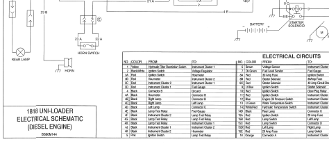 Case Skid Steer 1818 Schematics PDF Instant Download