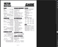 Case Skid Steer 1825B Specifications Manual PDF Instant Download