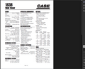 Case Skid Steer 1838 Specifications Manual PDF Instant Download