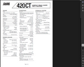 Case Skid Steer 420CT Specifications Manual PDF Instant Download