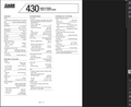 Case Skid Steer 430 Specifications Manual PDF Instant Download