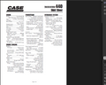 Case Skid Steer 440 Specifications Manual PDF Instant Download