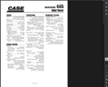 Case Skid Steer 445 Specifications Manual PDF Instant Download