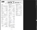Case Skid Steer 445CT Specifications Manual PDF Instant Download