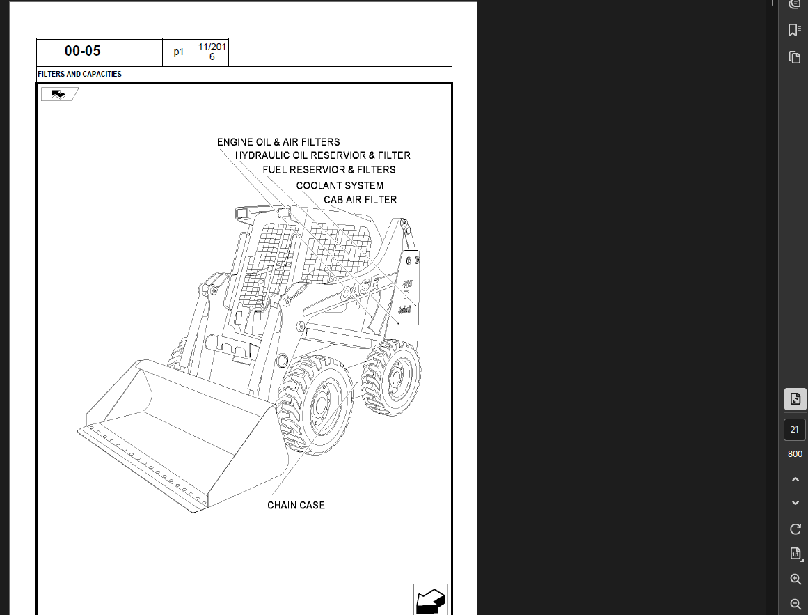 Case Skid Steer 465 Series 3 Parts Manual PDF Instant Download