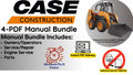 Case Skid Steer 1526 Master Bundle PDF Instant Download