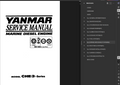 Yanmar Marine Engine 4CHE3 Service Shop Repair Manual PDF