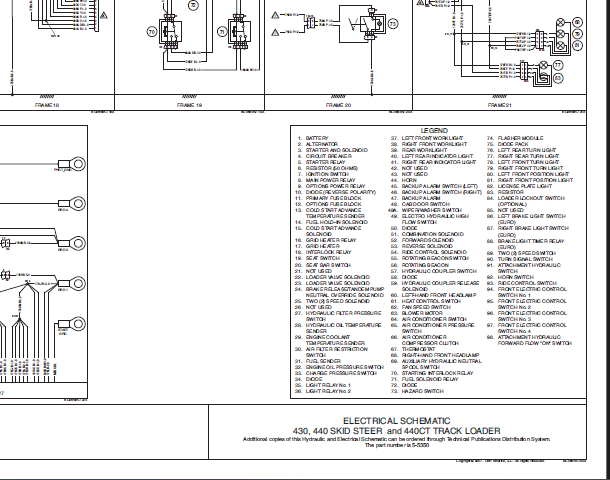 Case Skid Steer 430 Schematics PDF Instant Download