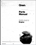 Onan B43E Engine Parts Manual PDF Instant Download