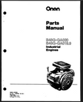 Onan B48G Engine Parts Manual PDF Instant Download