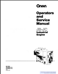 Onan JC Engine Operators Service Manual PDF Instant Download