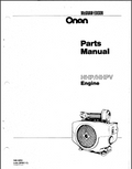 Onan NHPV Engine Parts Manual PDF Instant Download