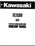 Kawasaki FC150V Engine FC SERIES Service Shop Repair Manual PDF Instant Download