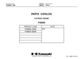 Kawasaki FH680D Engine FH SERIES Parts Manual PDF Instant Download