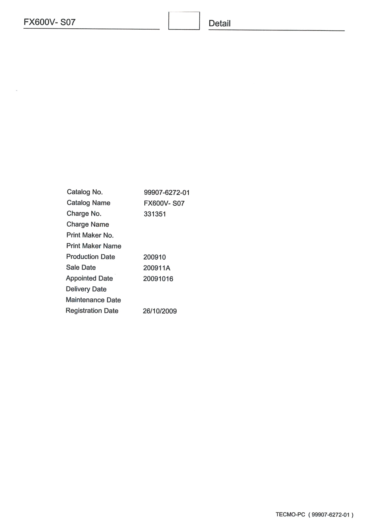 Kawasaki FX600V Engine FX SERIES Parts Manual PDF Instant Download