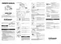 Kawasaki TH023D Engine TH SERIES Operator Owner Manual PDF Instant Download