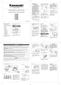 Kawasaki TJ53E LPR Engine TJ SERIES Operator Owner Manual PDF Instant Download