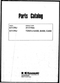 Kawasaki TZ031J Engine TZ SERIES Parts Manual PDF Instant Download