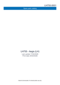 Kohler LH755 AEGIS Parts Manual PDF Instant Download