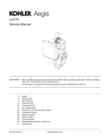 Kohler LH775 AEGIS Service Shop Repair Manual PDF Instant Download