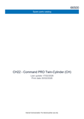 Kohler CH22 COMMAND PRO Parts Manual PDF Instant Download