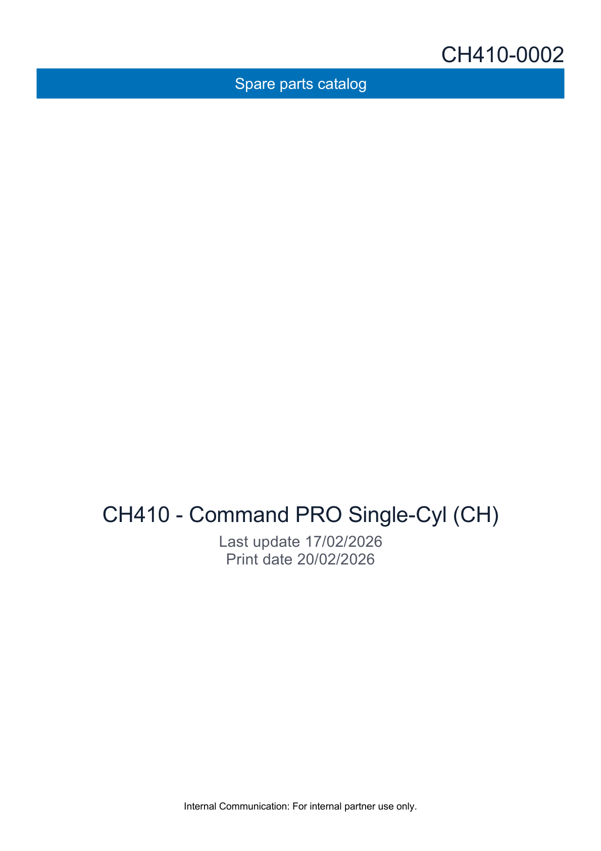 Kohler CH410 COMMAND PRO Parts Manual PDF Instant Download