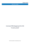 Kohler CH6 COMMAND PRO Parts Manual PDF Instant Download