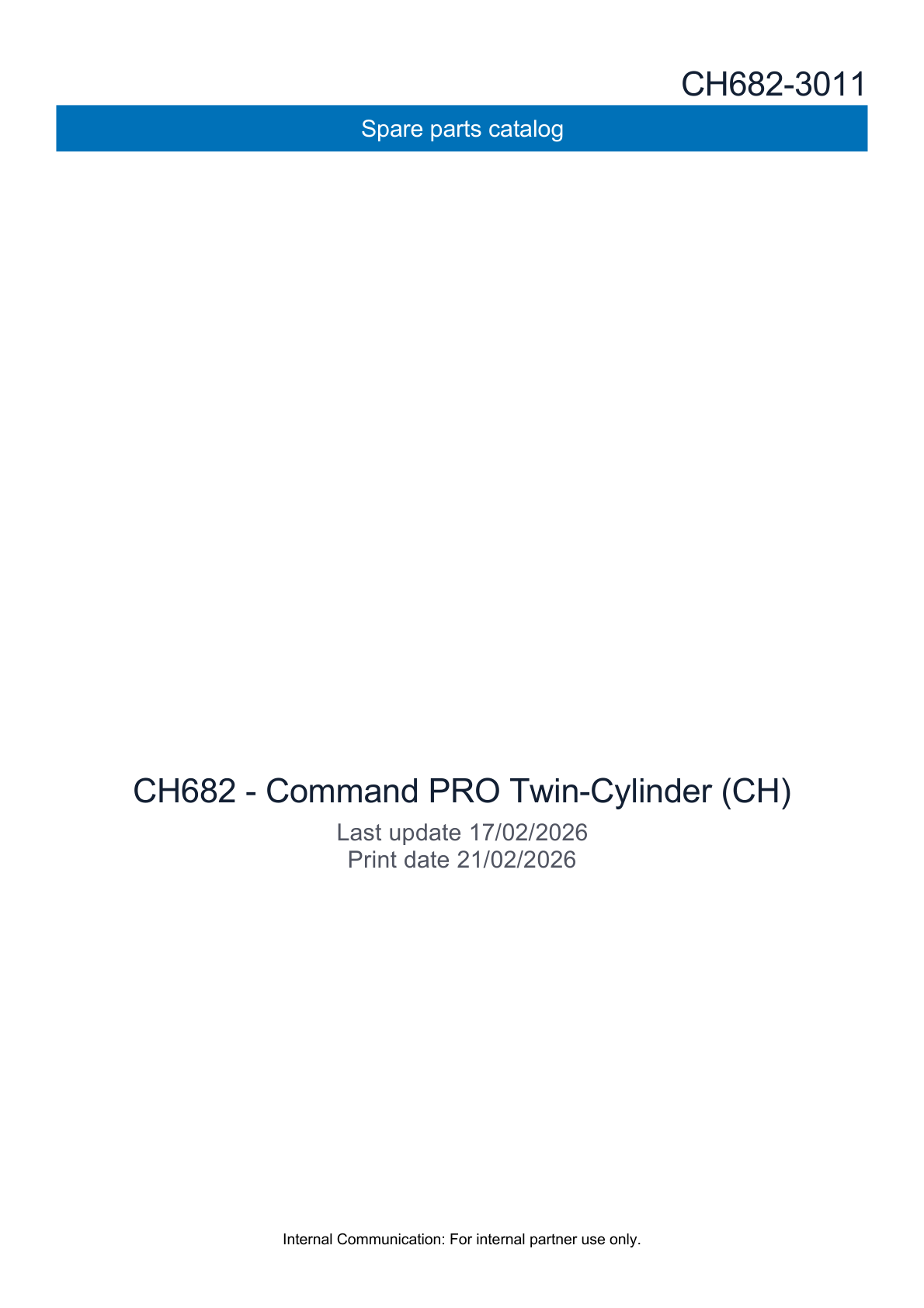 Kohler CH682 COMMAND PRO Parts Manual PDF Instant Download