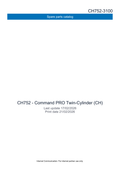 Kohler CH752 COMMAND PRO Parts Manual PDF Instant Download