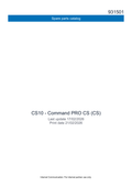 Kohler CS10 COMMAND PRO Parts Manual PDF Instant Download
