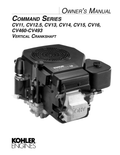 Kohler CV460 COMMAND PRO Operator Owner Manual PDF Instant Download