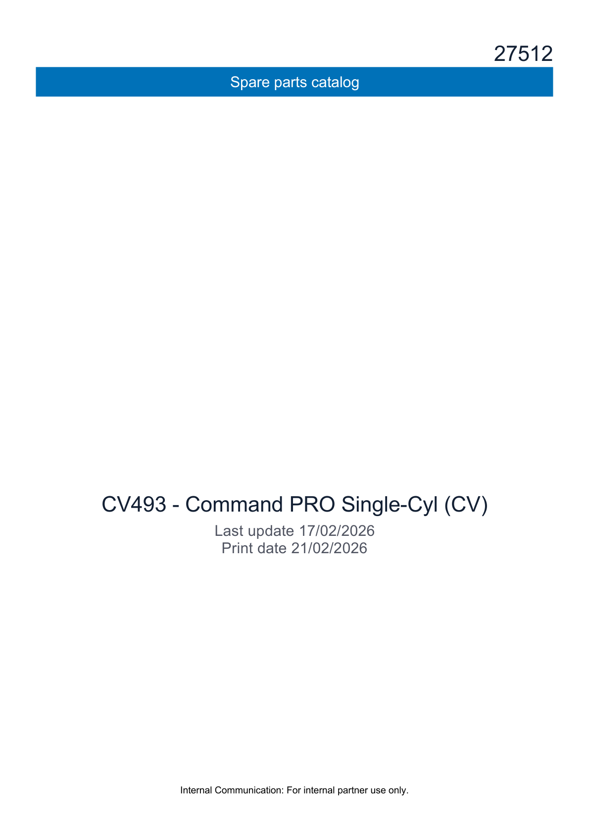Kohler CV493 COMMAND PRO Parts Manual PDF Instant Download