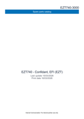 Kohler EZT740 CONFIDANT Parts Manual PDF Instant Download