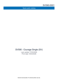 Kohler SV590 COURAGE Parts Manual PDF Instant Download