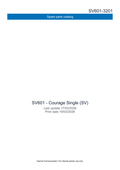 Kohler SV601 COURAGE Parts Manual PDF Instant Download