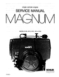 Kohler M14 MAGNUM Service Shop Repair Manual PDF Instant Download