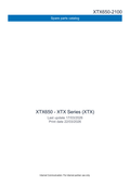 Kohler XTX650 XTX SERIES Parts Manual PDF Instant Download