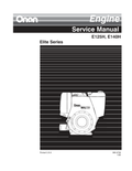 Onan E140H Engine Service Manual PDF Instant Download