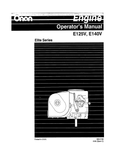 Onan E140H Engine Operator Owner Manual PDF Instant Download