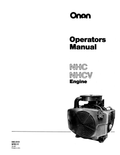 Onan NHCV Engine Operator Owner Manual PDF Instant Download