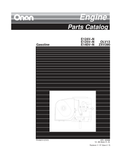 Onan OLV13 Engine Parts Manual PDF Instant Download