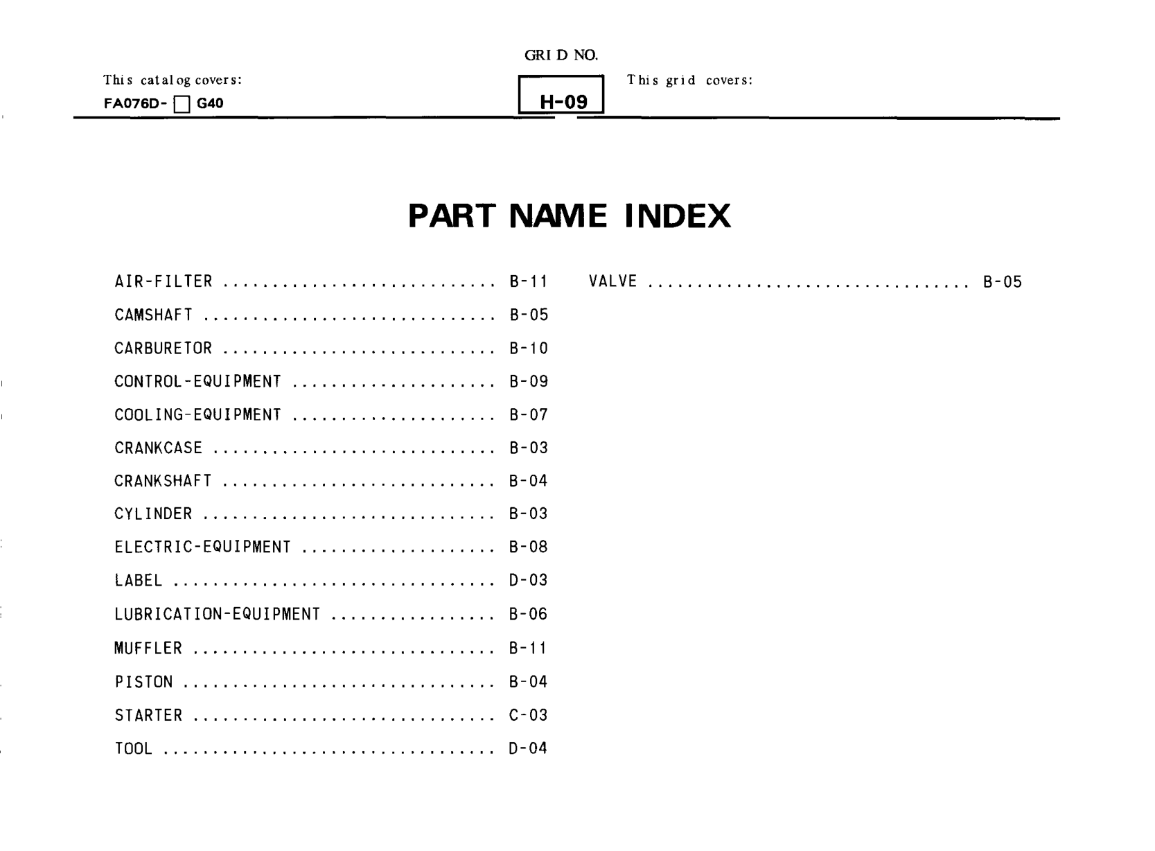 Kawasaki FA76 Engine Manual FA Series Service Repair Shop Parts Owner Operator Instant Download