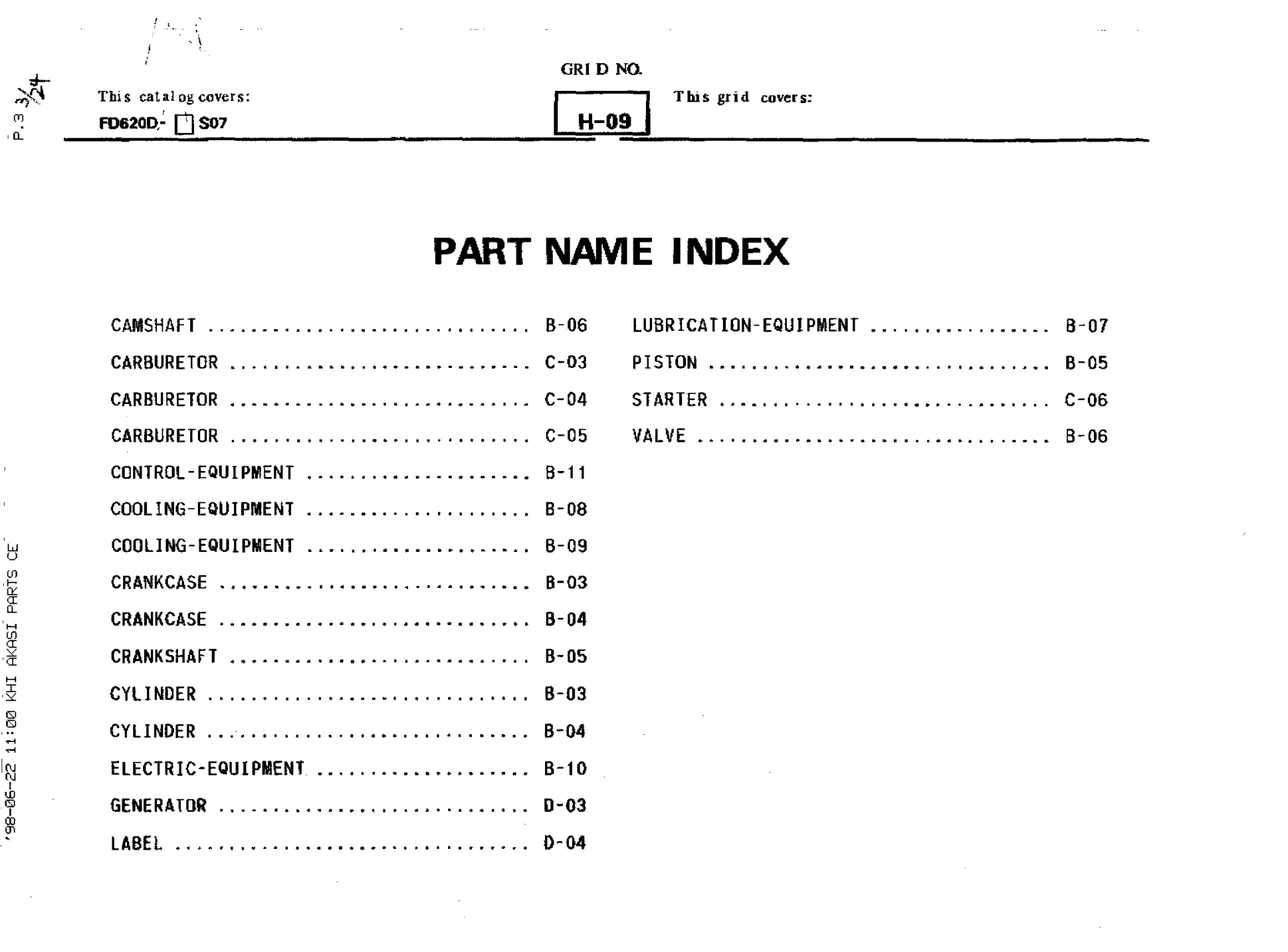 Kawasaki FD620D Engine Manual FD Series Service Repair Shop Parts Owner Operator Instant Download