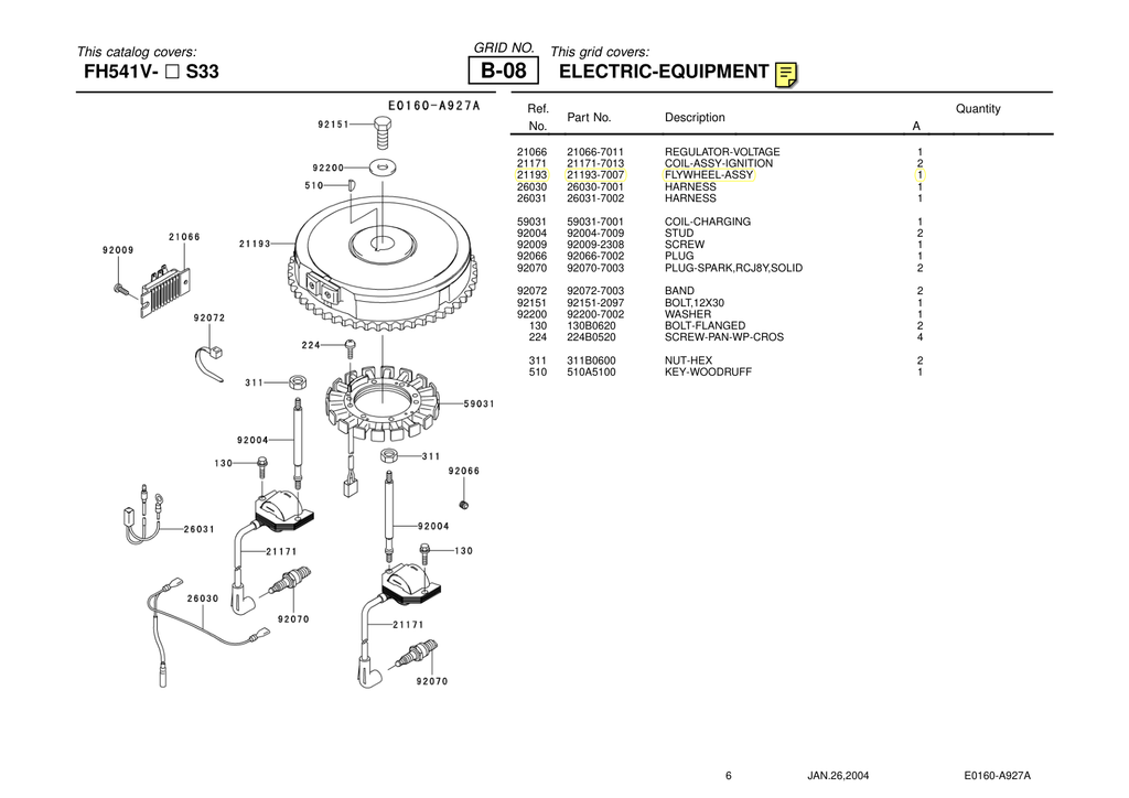 Kawasaki FH541V Engine Manual FH Series Service Repair Shop Parts Owner Operator Instant Download