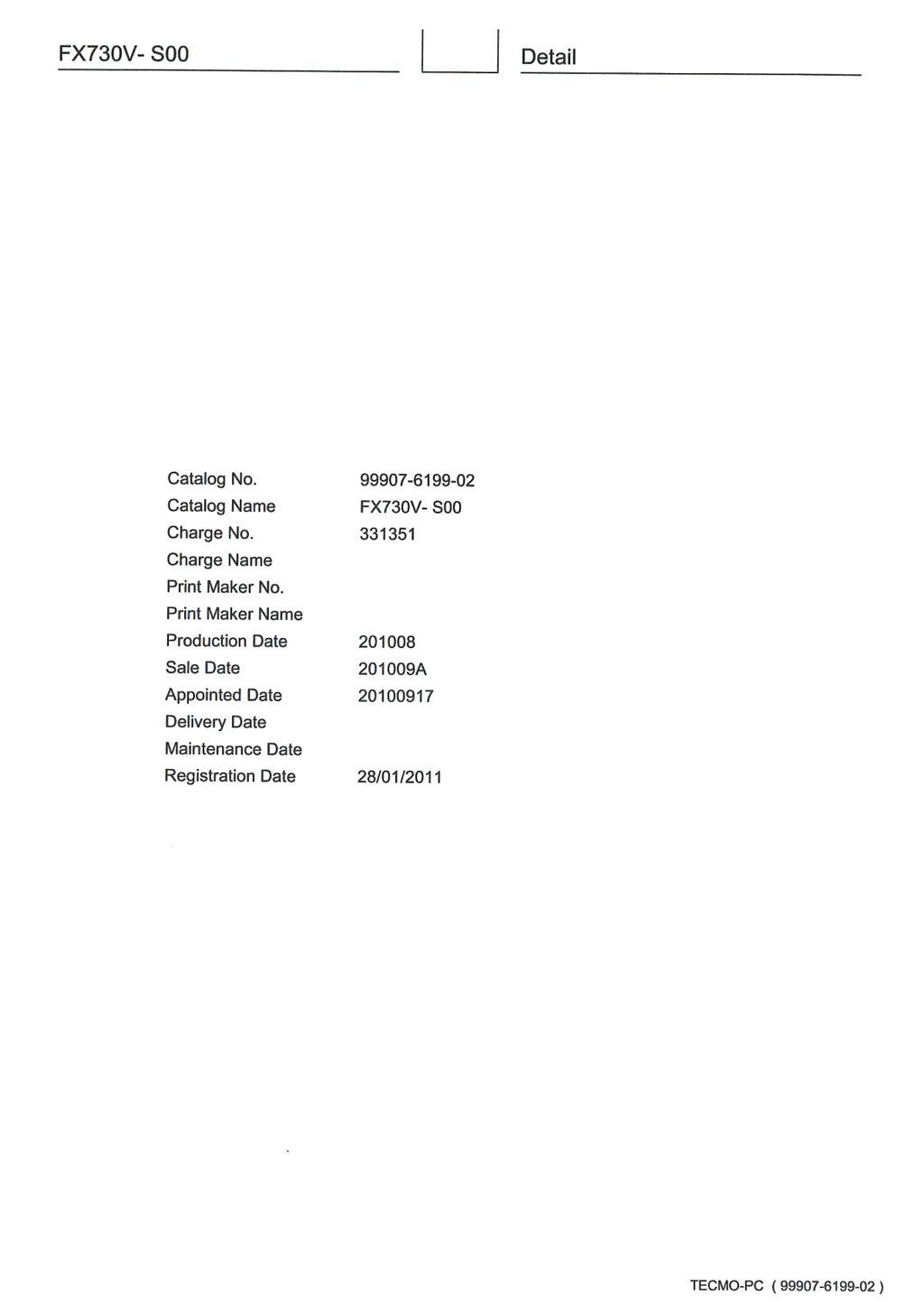 Kawasaki FX730V Engine Manual FX Series Service Repair Shop Parts Owner Operator Instant Download