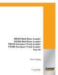 Skid Steer Case SV300 TIER 4 Parts Manual PDF Instant Download