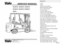 Yale GP050TG Forklift Parts Manual (A875) PDF Instant Download