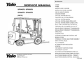 Yale GP050ZG Forklift Service Manual (A875) PDF Instant Download