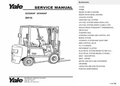 Yale GC030AF Forklift Service Manual (B810) PDF Instant Download