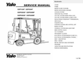 Yale GDP030AF Forklift Service Manual (B810) PDF Instant Download